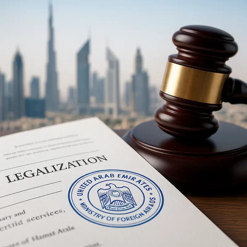 Certificate attestation UAE document verification