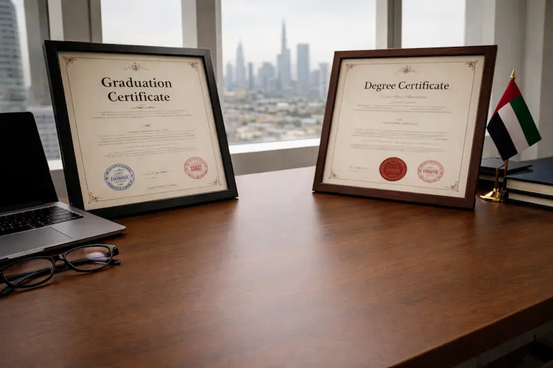 Degree certificate translation services in Dubai for accurate and official translations