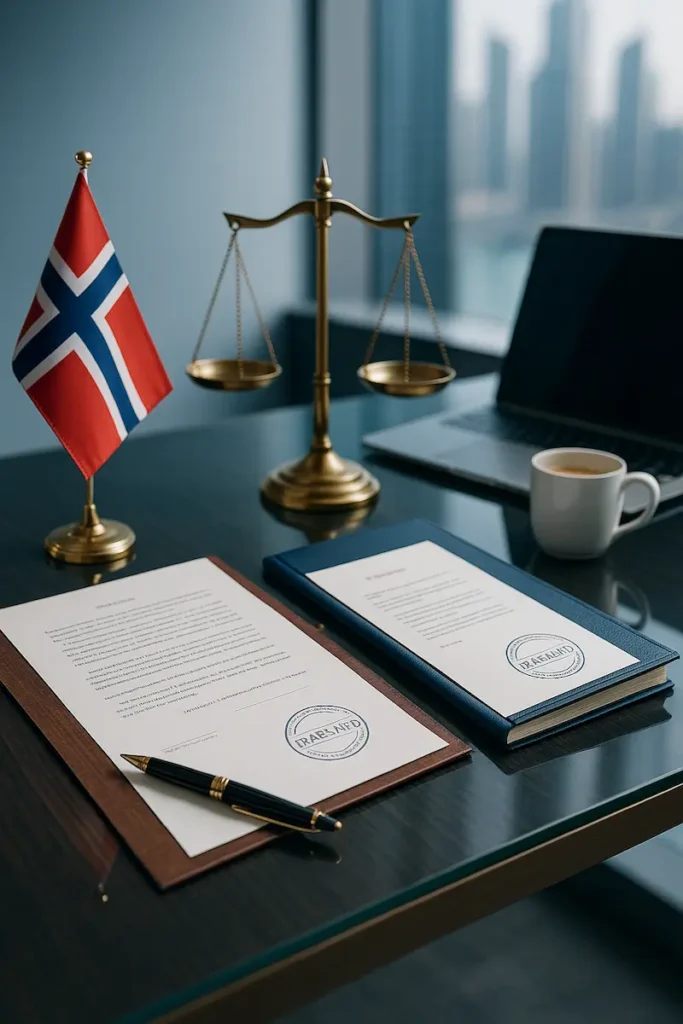 Professional English to Norwegian document translation service in Dubai