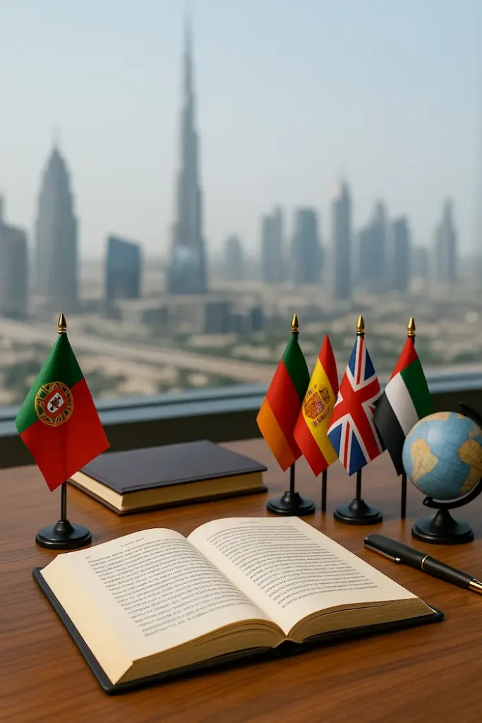 Expert Portuguese translation agency in Dubai offering high-quality services.