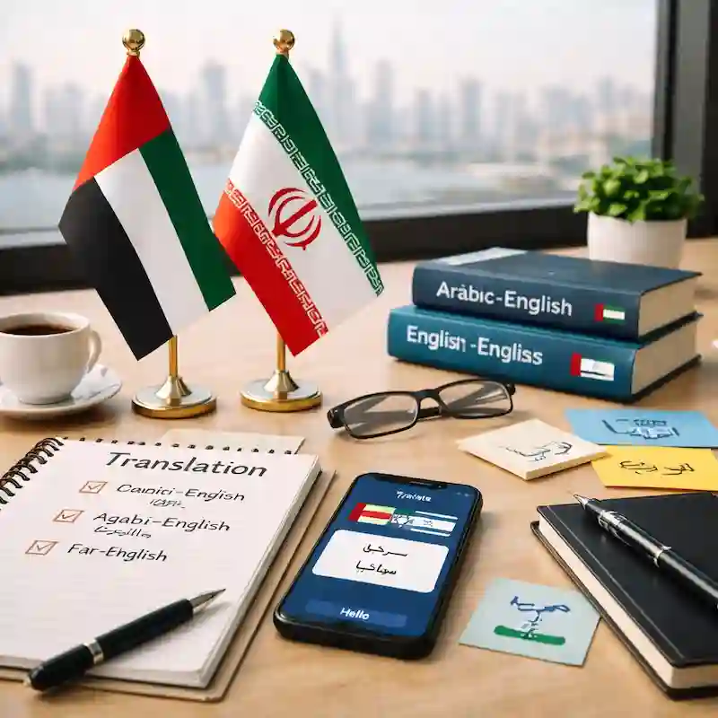Farsi document translation office in Dubai