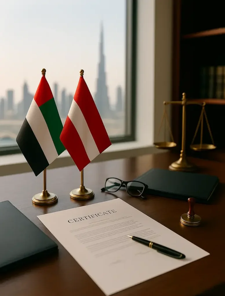 Professional Latvian to Arabic document translation service in Dubai