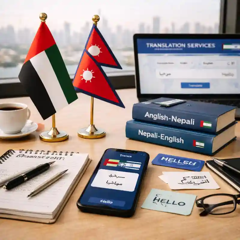 Professional Nepali translation office in Dubai