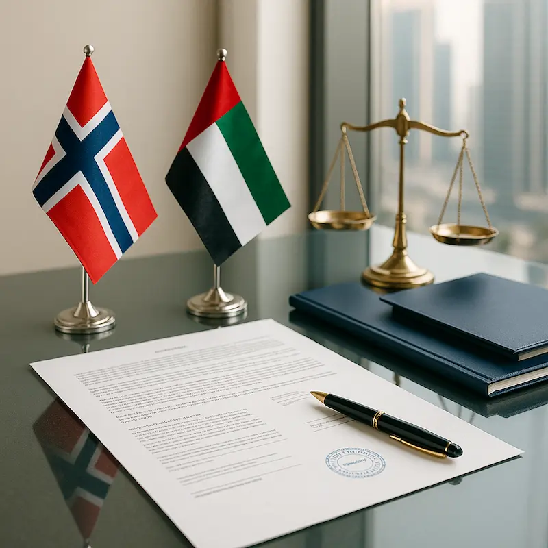 Professional Norwegian to Arabic document translation service in Dubai