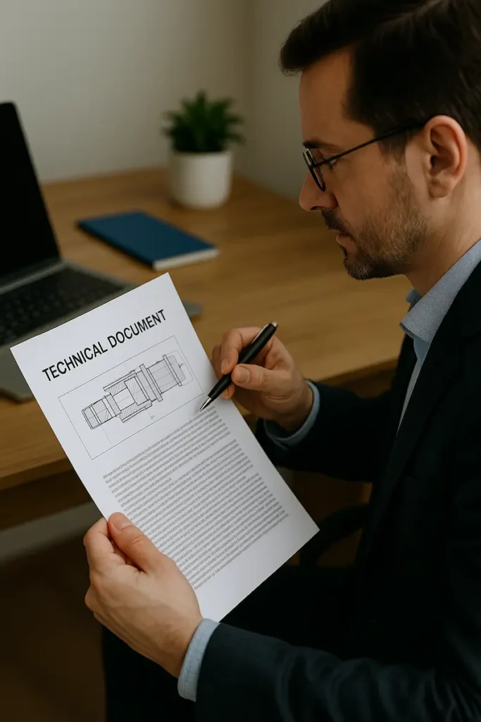 Professional technical document translation services in Dubai for accurate content