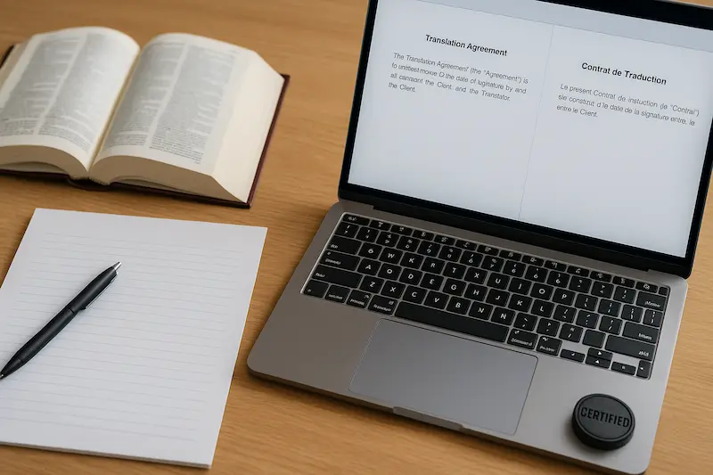 Financial document translation in UAE with professionally translated reports for official and business use