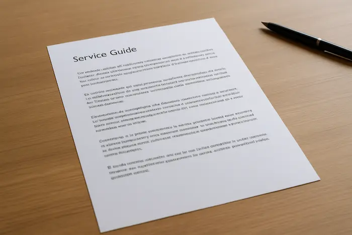 Official document translation in UAE with certified papers prepared for legal and government use