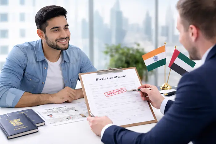 MOFA attestation birth certificate UAE document verification