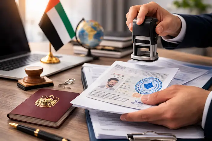 Passport attestation UAE document verification