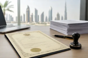 Marriage certificate translation in Dubai