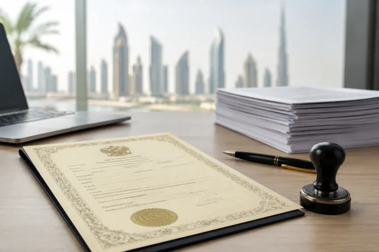 Marriage certificate translation in Dubai