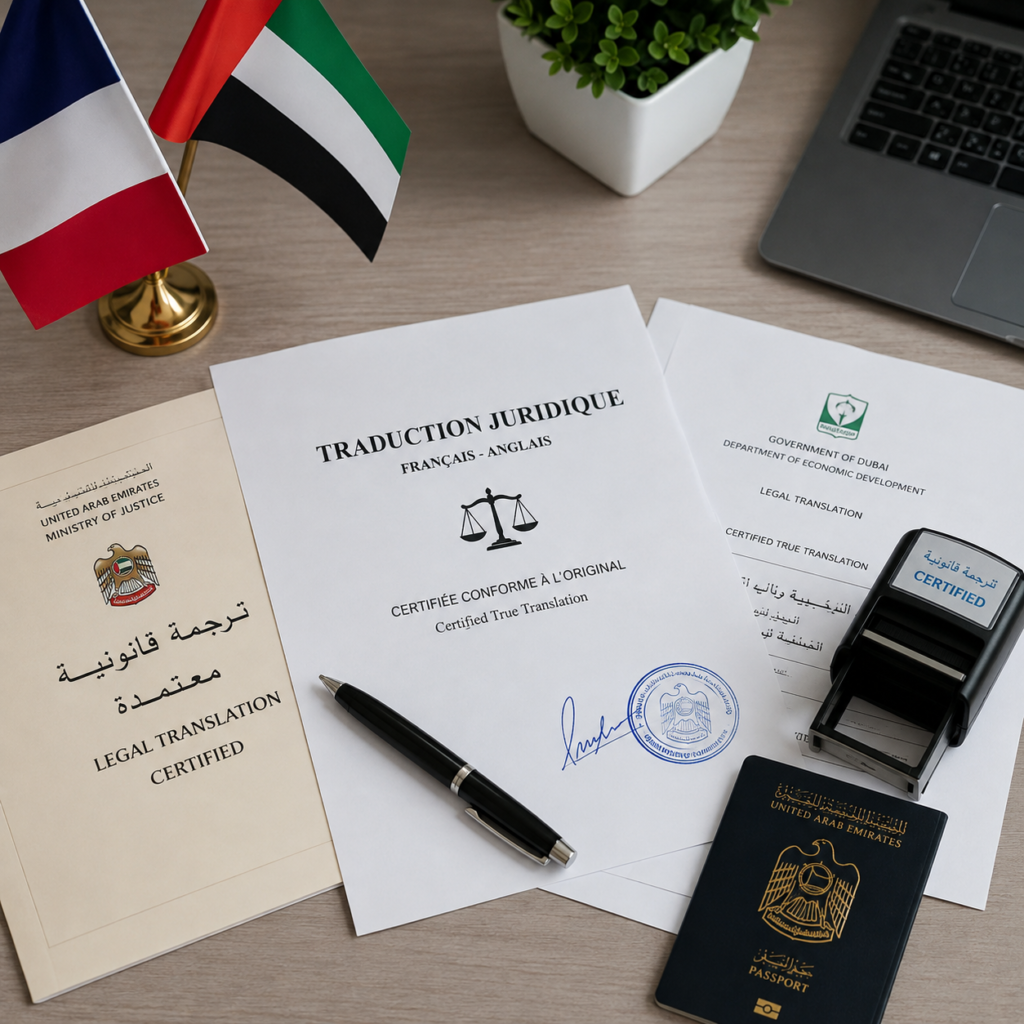 Can French Legal Translations Be Used for UAE Government Applications?